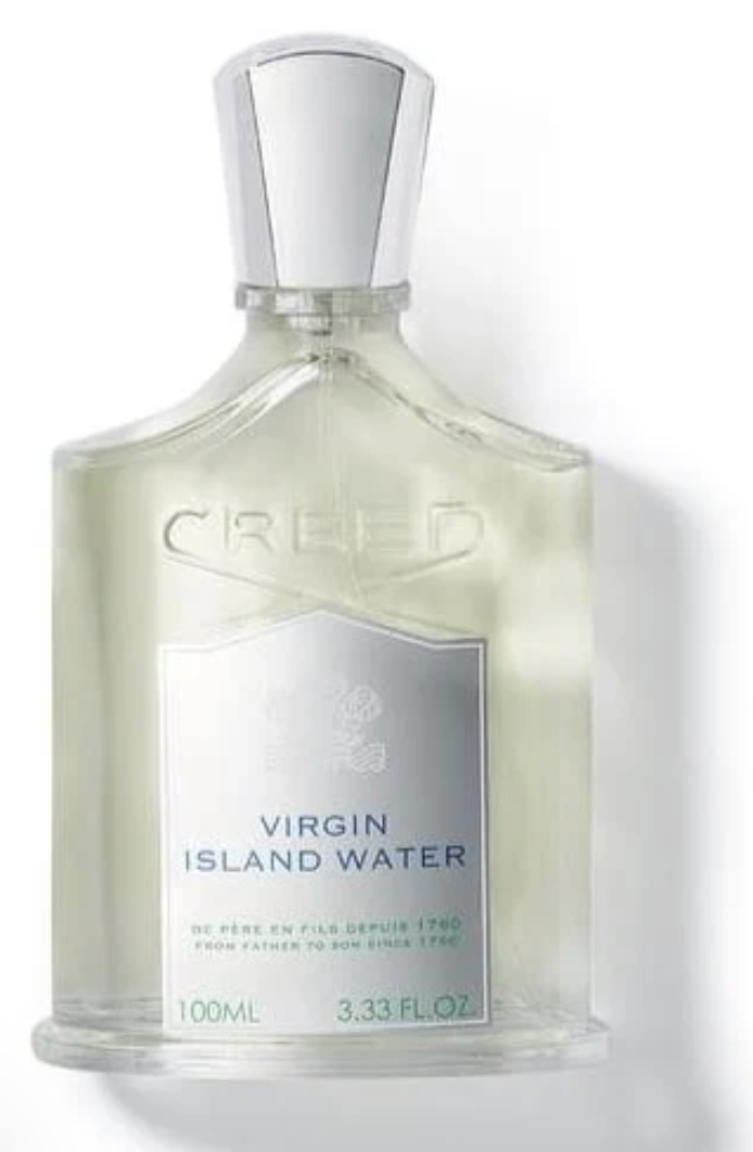 Creed Virgin Island Water Sample
